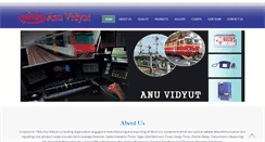Desktop Screenshot of anuvidyut.com